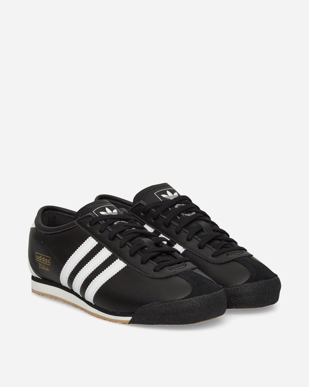 Adidas Black Italia 70s Sneakers Core / Cloud White for men