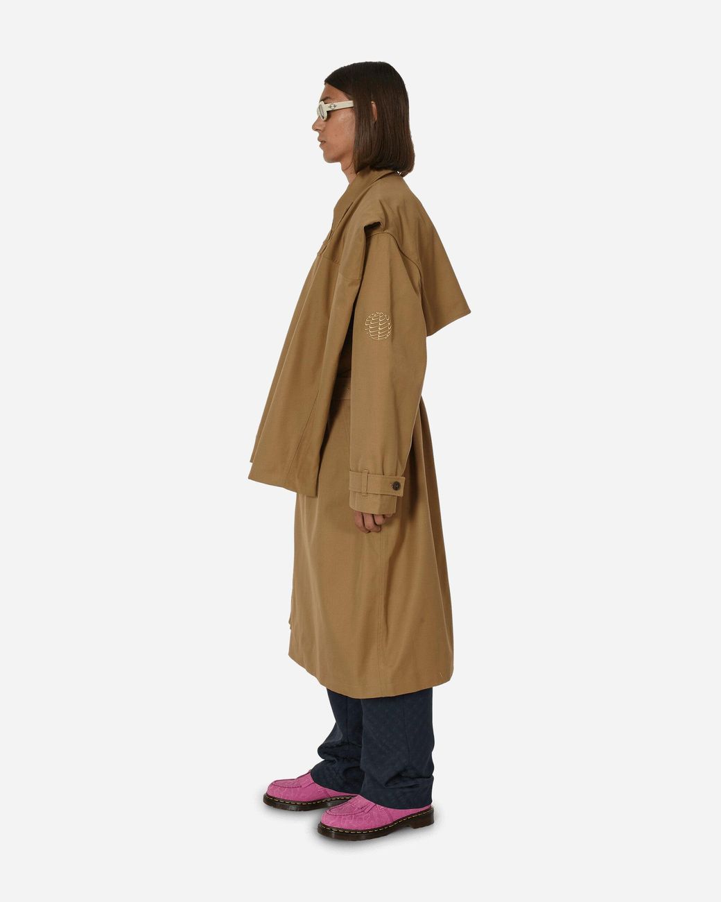 Nike Martine Rose Trench Coat Khaki in Natural for Men | Lyst Nike Martine Rose Trench Coat Khaki in Natural for Men | Lyst