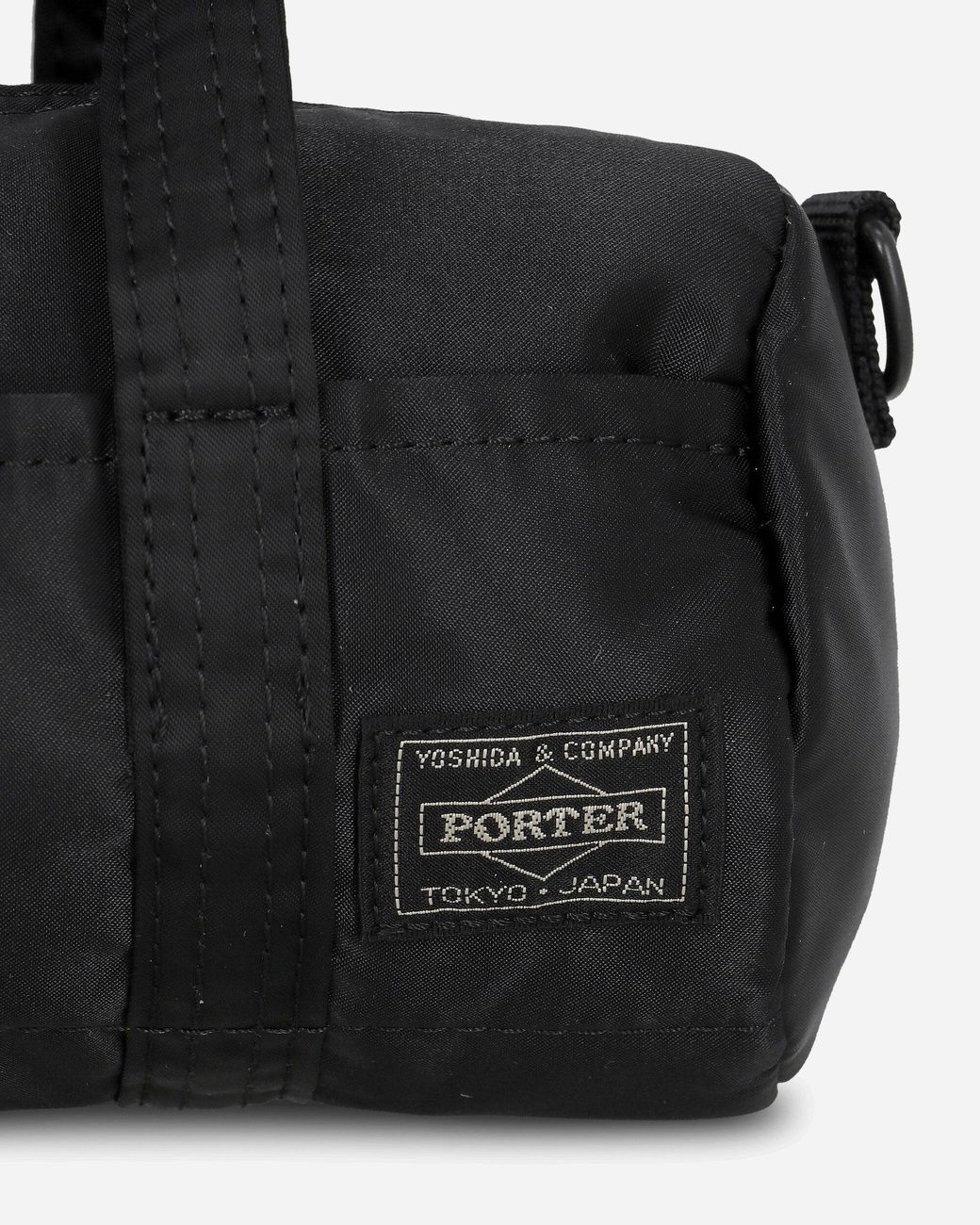 Porter-Yoshida and Co Black Howl 2Way Mini Boston Bag for men
