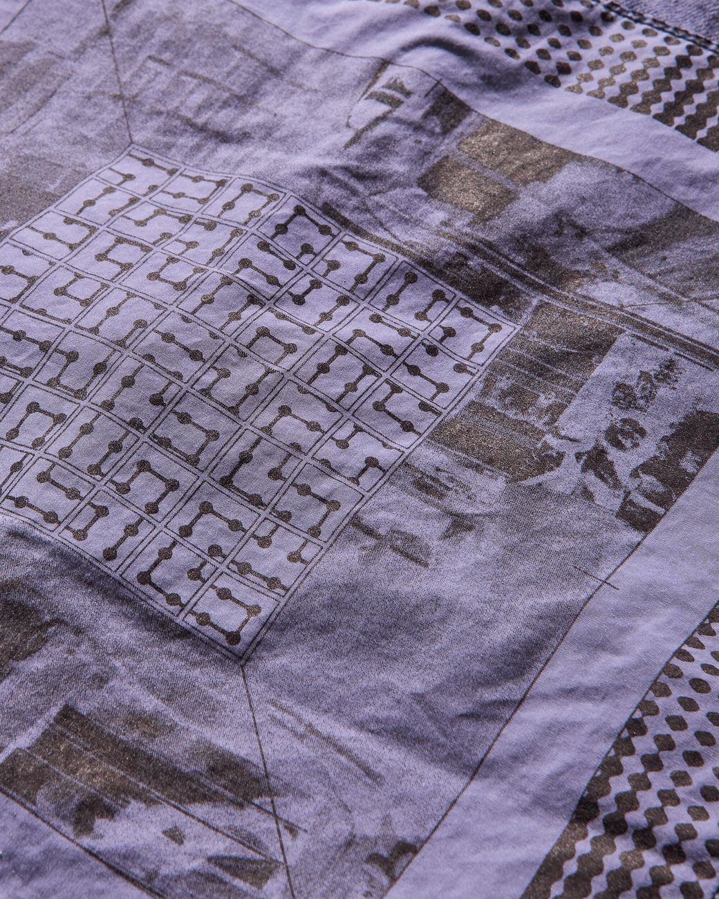 Cav Empt S Overdye Vh Ex Dna Denim Jacket in Purple for Men | Lyst