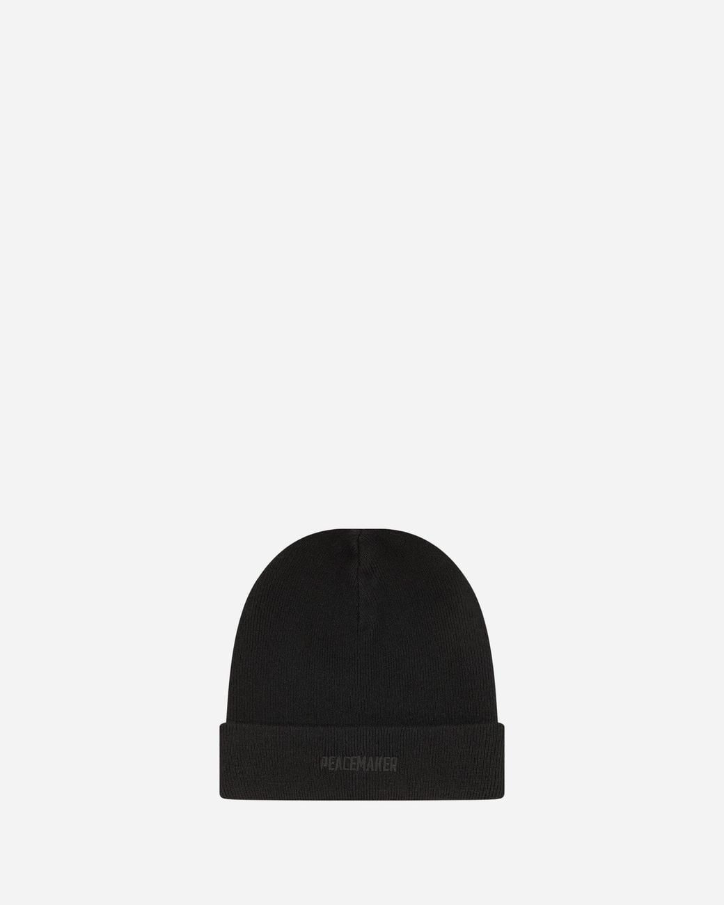 Oamc Peacemaker Black Wool Beanie for men