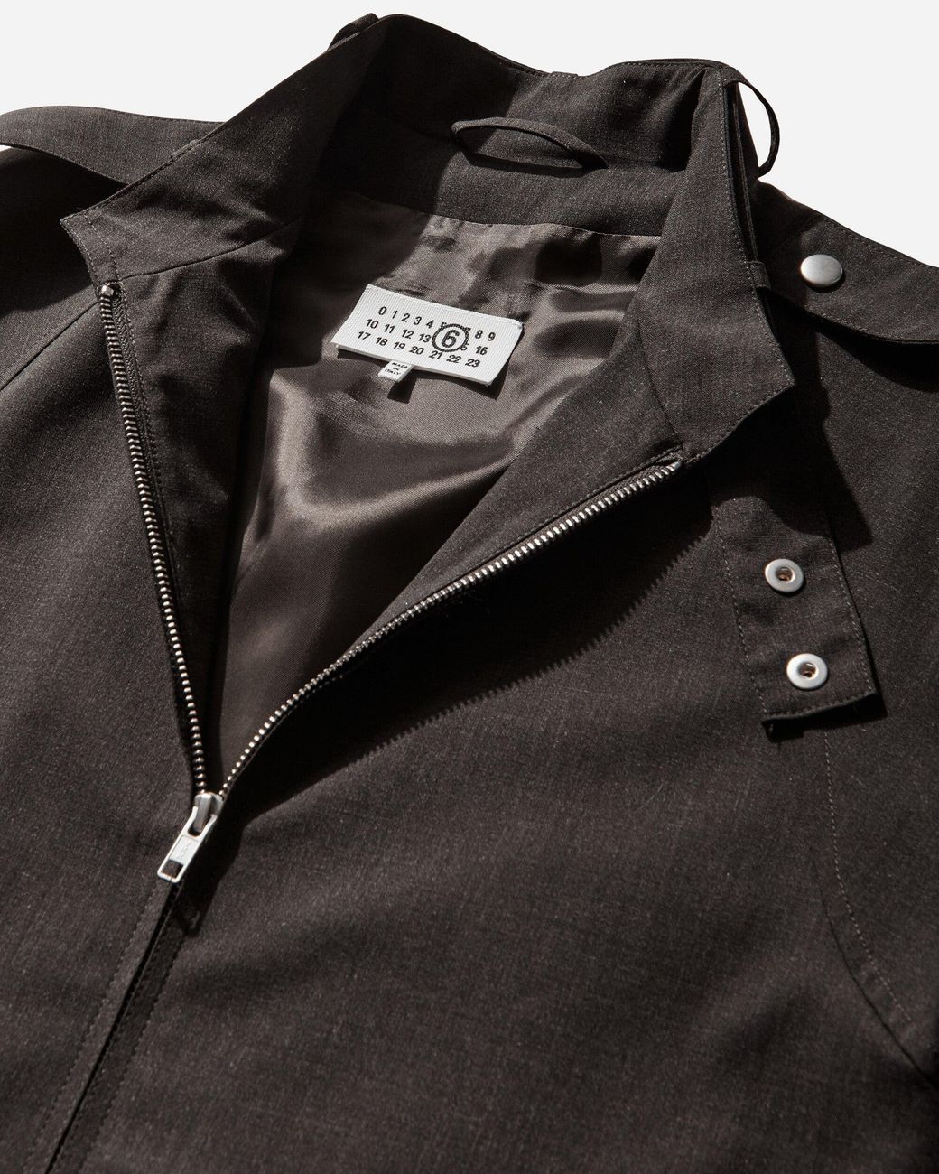 MM6 by Maison Margiela Black Men S Bomber Jacket Deep Brown for men