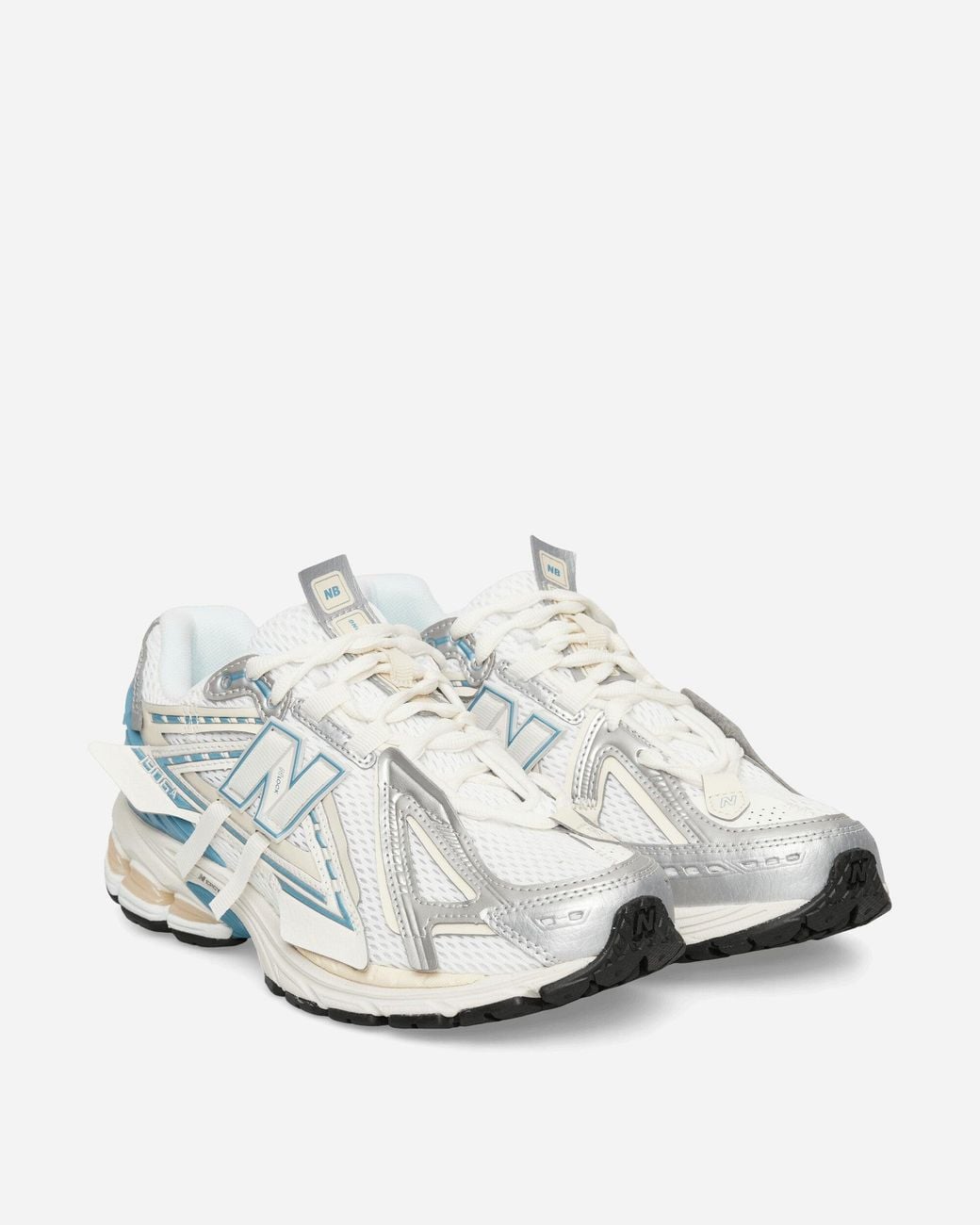 New Balance White 1906a Sneakers Sea Salt / Altitude Metallic for men