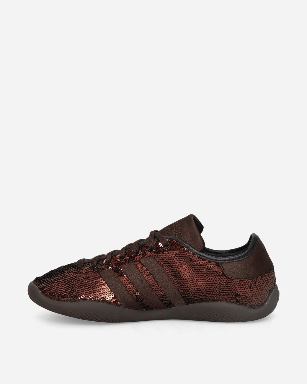 Adidas Wales Bonner Karintha Lo Sequin Sneakers Dark Brown / Core Black for men