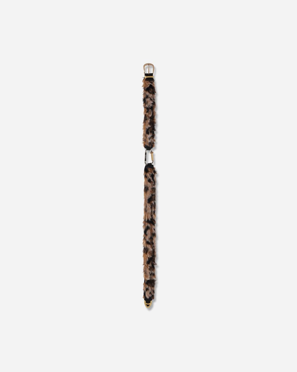 Aries Multicolor Faux Leopard Mazzo Belt Leopard for men