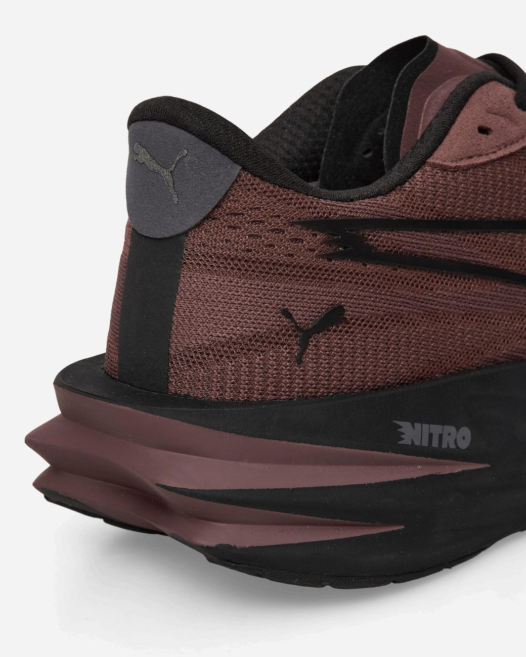PUMA Brown Deviate Pure Nitro Sneakers Rich Cocoa for men