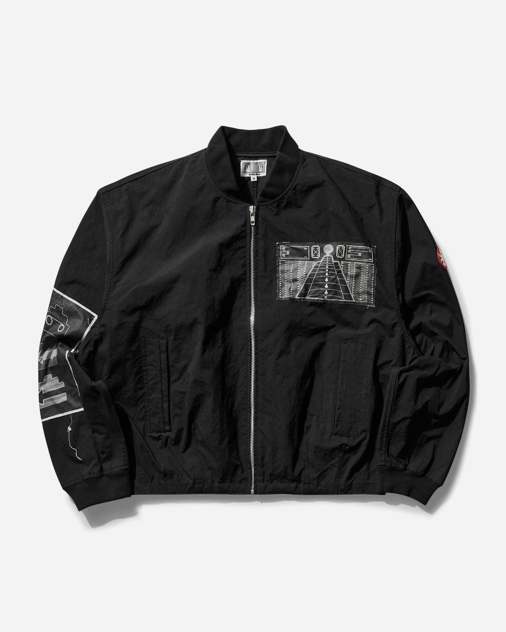 CAV EMPT ナイロンジャケット 黒 Cav Empt Men's Light Rip Stop Nylon BDU Jacket Charcoal