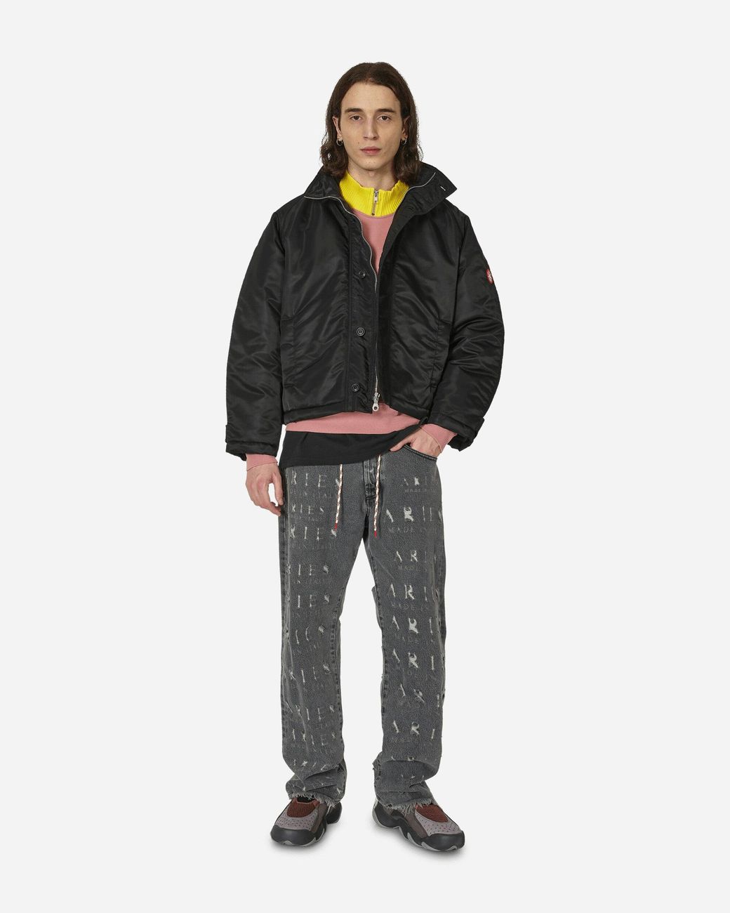 CAV EMPT ブラック ナイロンジャケット Cav Empt Nylon Twill Warm Jacket | havenshop | REVERSIBLE