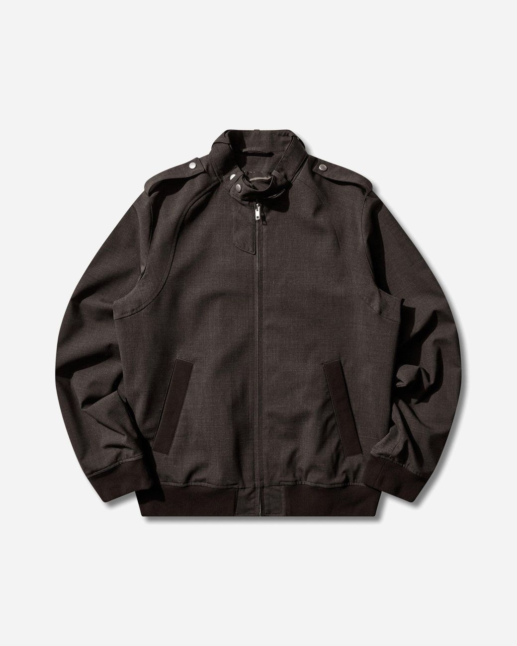 MM6 by Maison Margiela Black Men S Bomber Jacket Deep Brown for men
