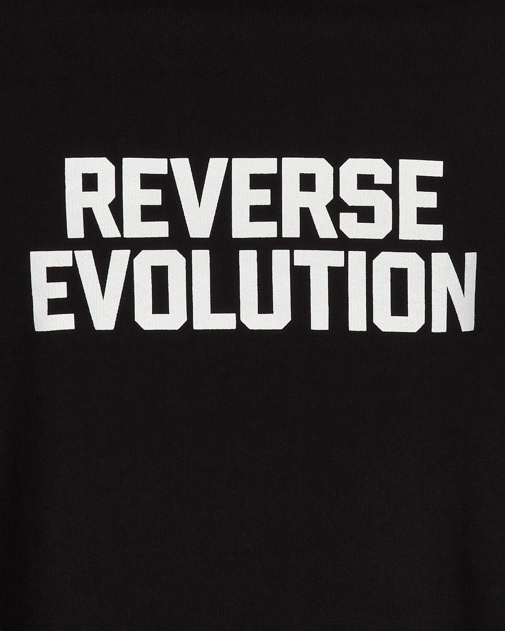 SLAM JAM Black Devo Reverse Evolution Hooded Sweatshirt for men