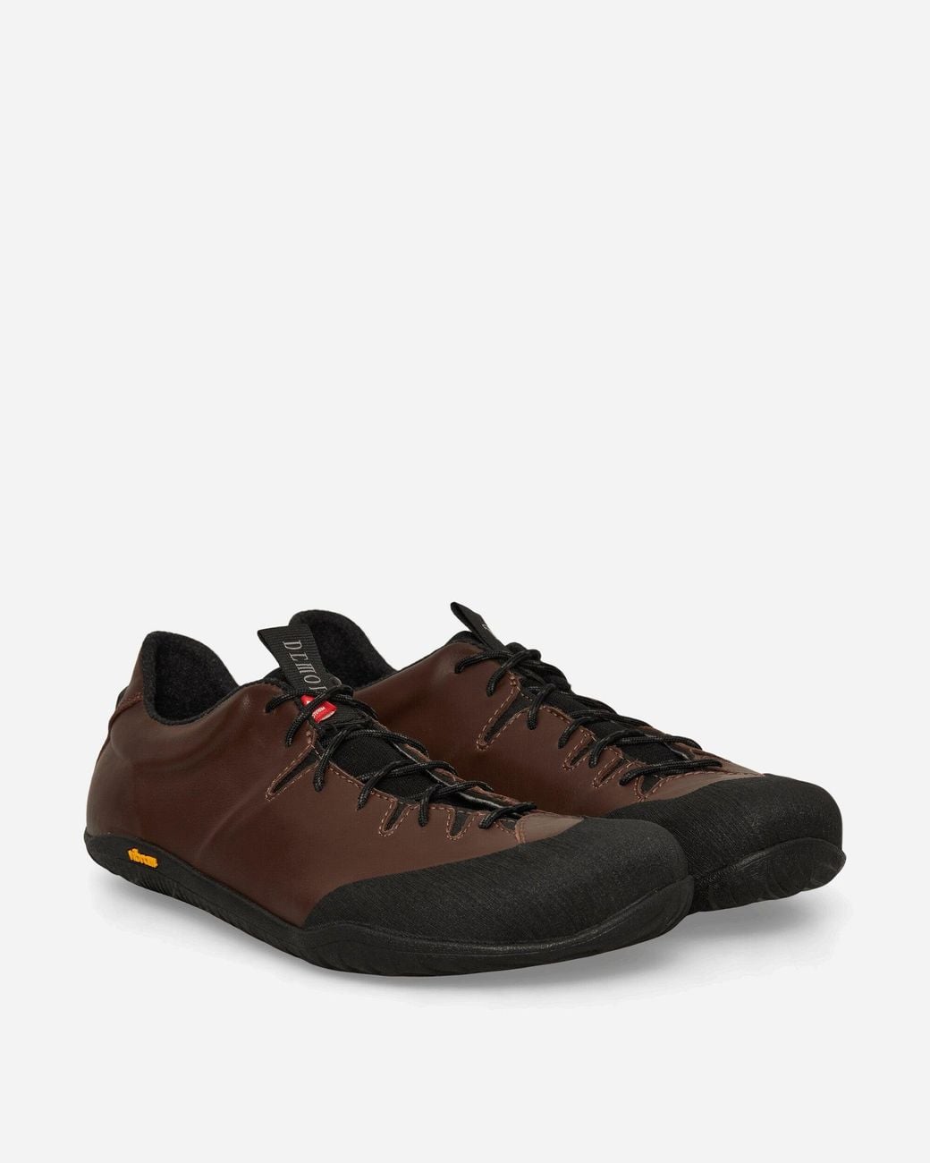 Demon Brown Dalmara Trail Leather Shoes for men