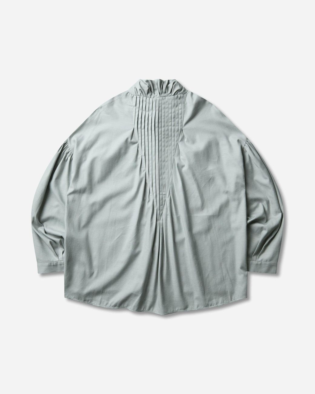Kiko Kostadinov Blue Men S Evers Pleated Shirt Soft for men