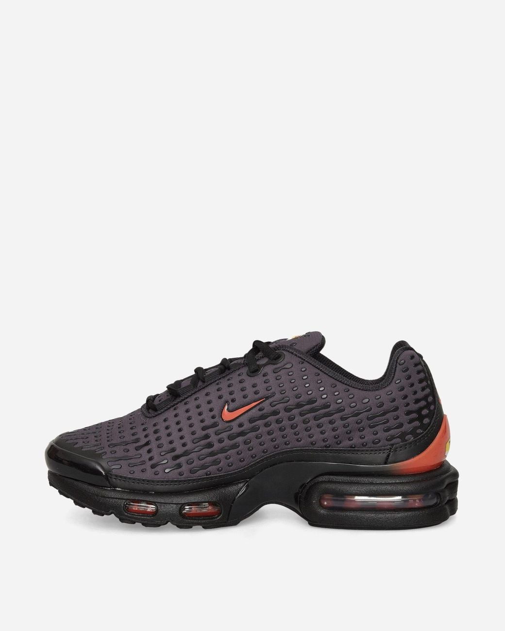 Nike Black Air Max Plus Vii Sneakers / Medium Ash / Bright Crimson / Dark Copper for men