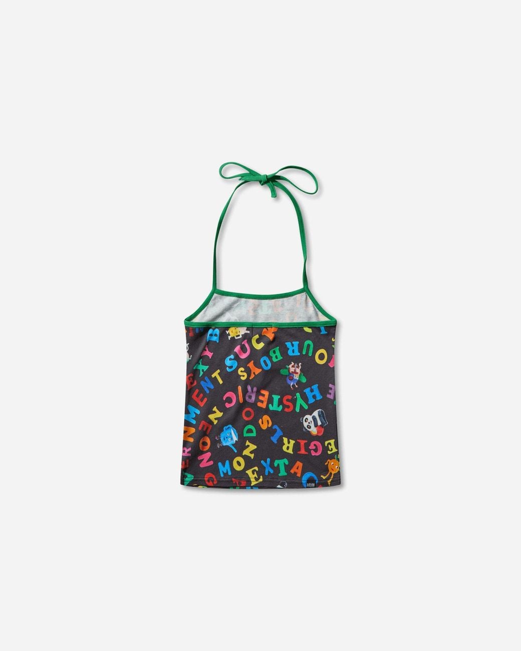 HYSTERIC GLAMOUR SNS ADDICTION柄 ホルターネック Hysteric Glamour Women S Sns Addiction Pattern Halter Neck Top in