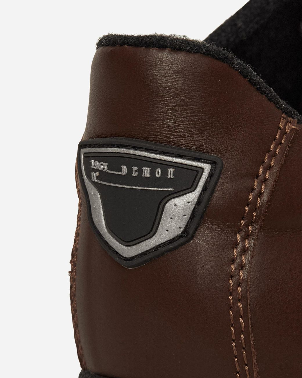 Demon Brown Dalmara Trail Leather Shoes for men