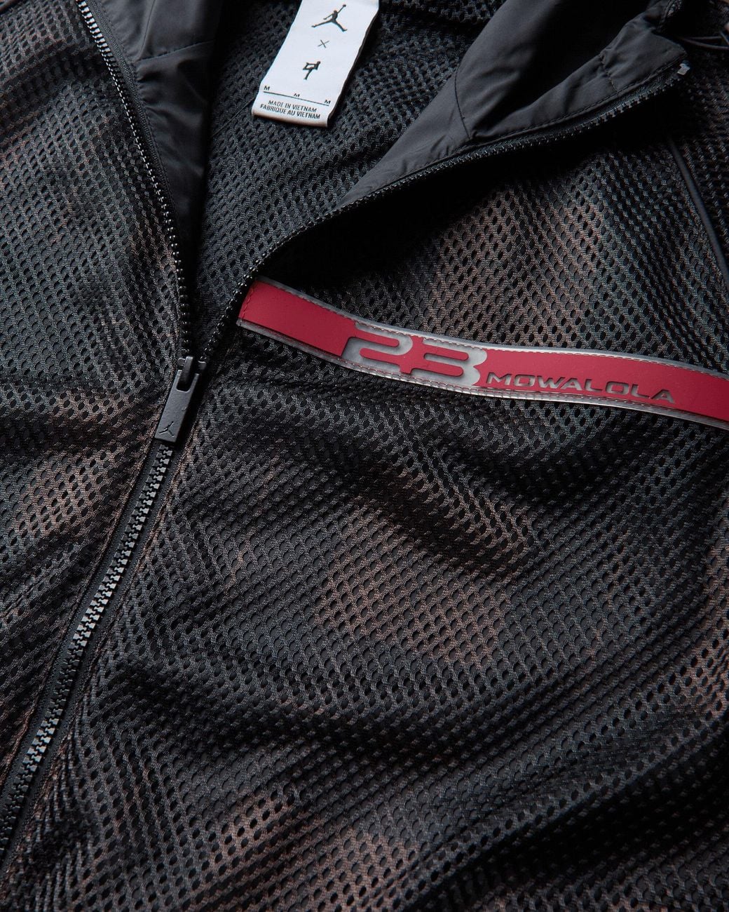 Nike Black Mowalola Track Jacket / Dark Cinder / Flat Pewter for men