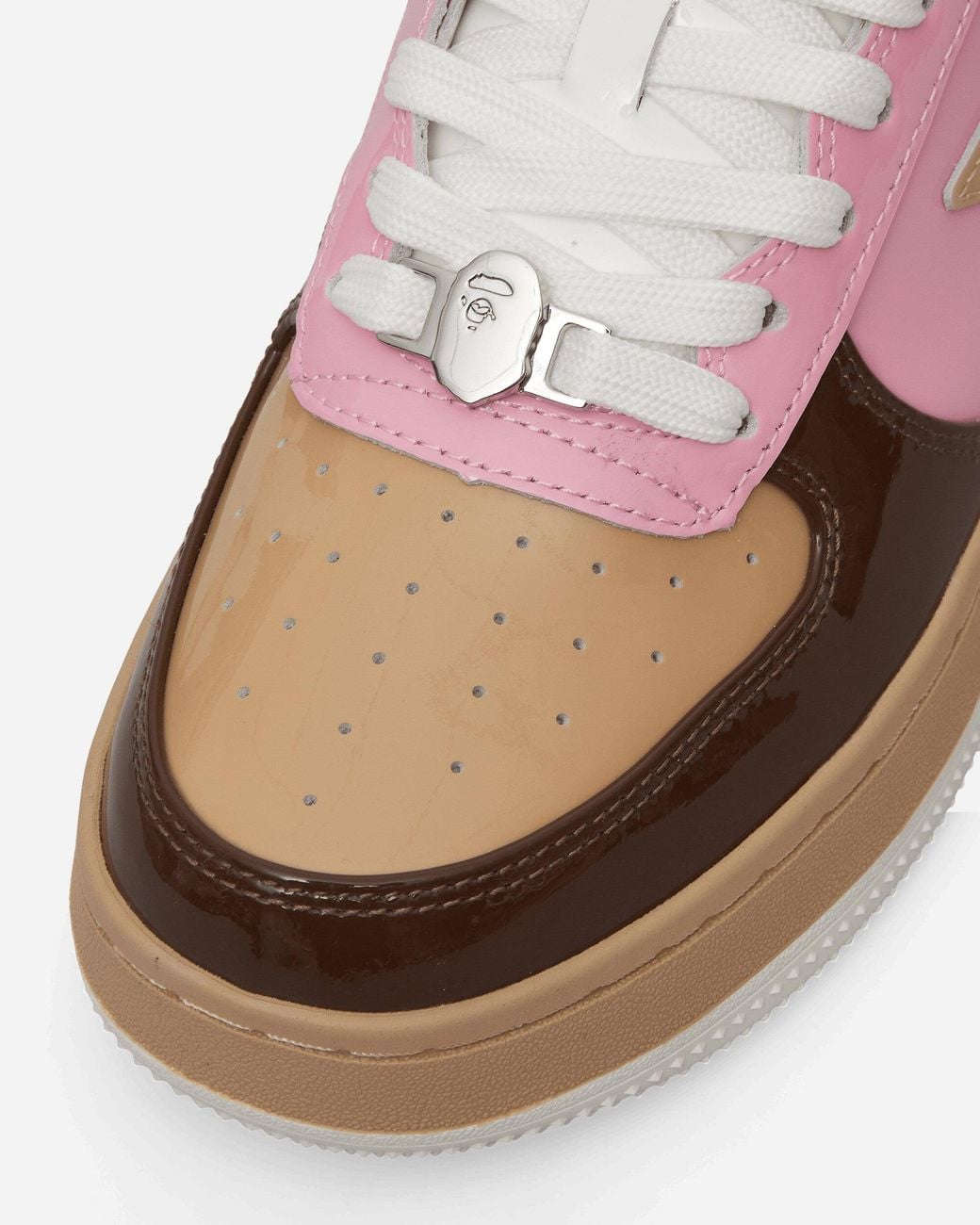 A Bathing Ape Pink Bape Sta #6-1 M2 Sneakers for men