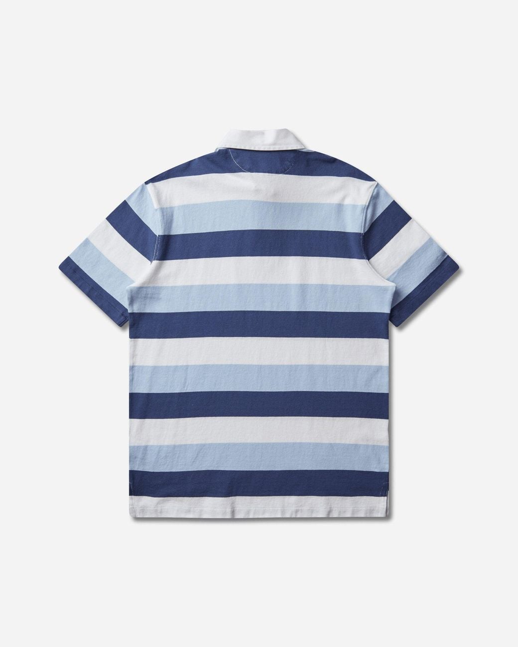 Polo Ralph Lauren Blue Classic Fit Shortsleeve Rugby Shirt for men