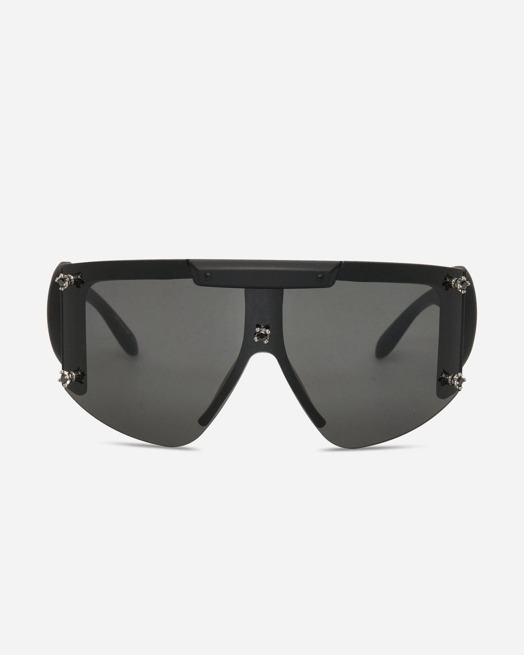 OTTOLINGER Gray Gem-Stud Knotted Sunglasses Matte
