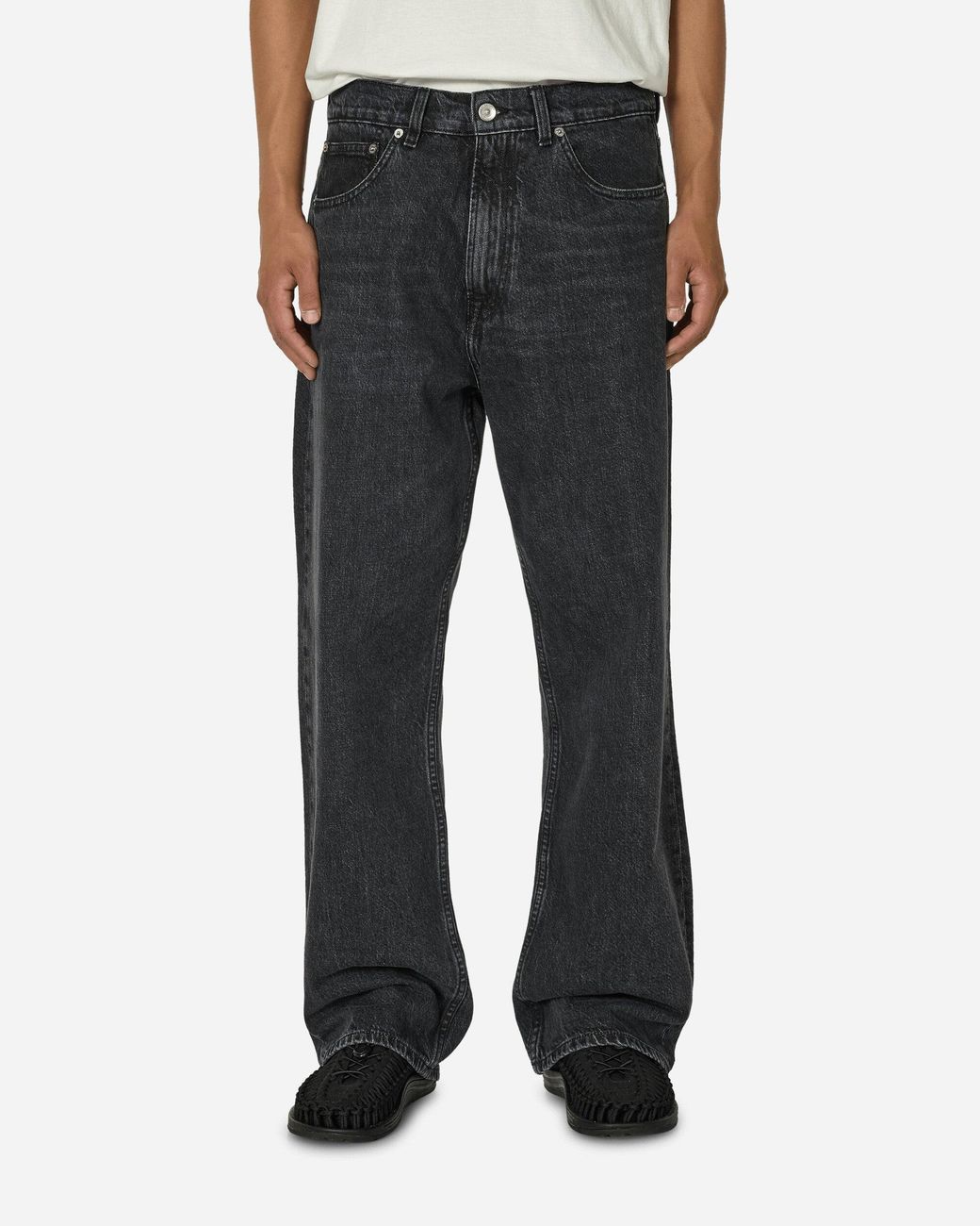 Our Legacy Third Cut Jeans Supergrey Wash in Black for Men Our Legacy Third Cut Jeans Supergrey Wash in Black for Men