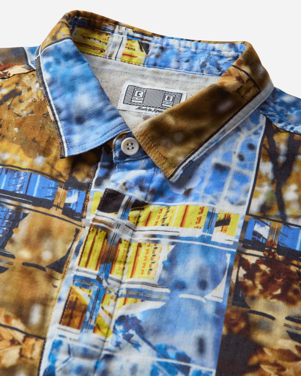 Cav Empt Blue Men S Md Branch Manager Shortsleeve Shirt for men