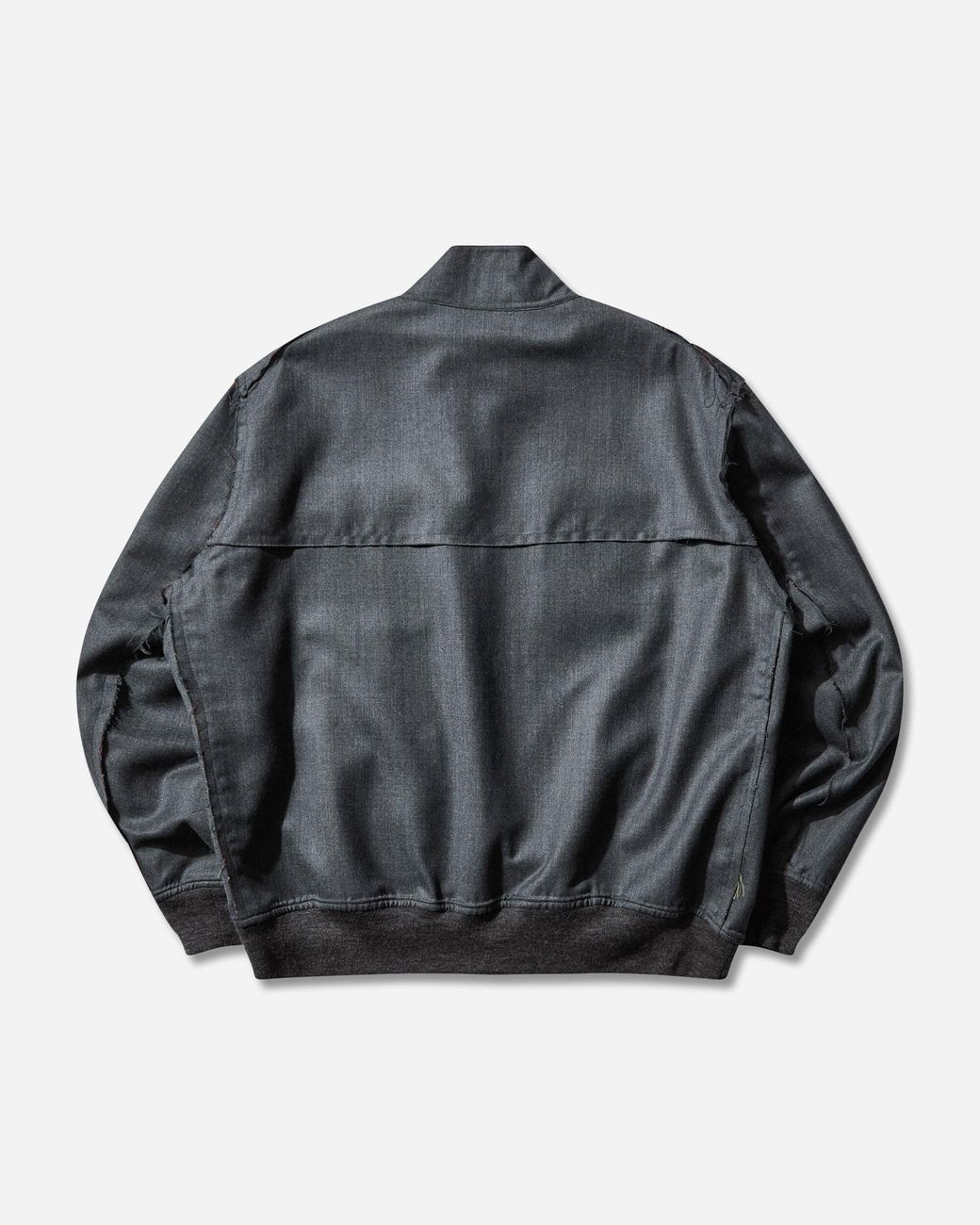 Undercover Gray Men S Wool Bomber Jacket Charcoal for men