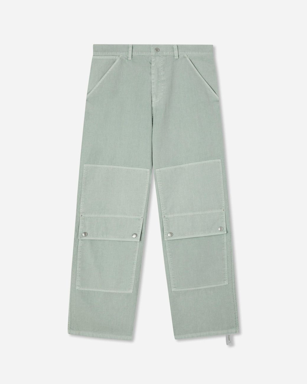 Oamc Peacemaker Green Chino Pants Ice Flow for men