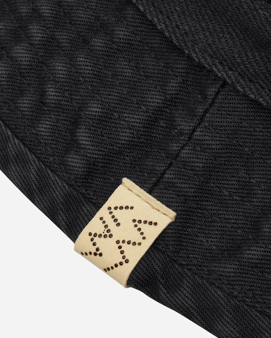 Visvim Black Buckley Cap (damaged) for men