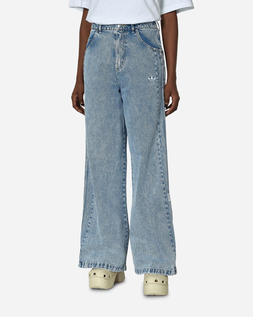 お中元 お歳暮 お年賀 夏 冬 年末年始のご挨拶 ギフト 通販な Adibreak adidas Denim Lyst | Men for Blue in Light Pants パンツ