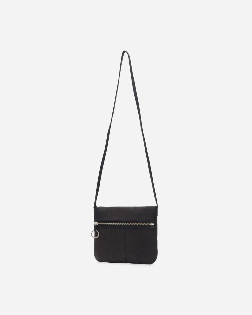Undercover Black Deerskin Shoulder Bag for men