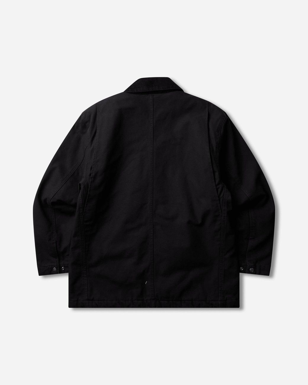 Carhartt Black Lander Coat (Stone Washed) for men