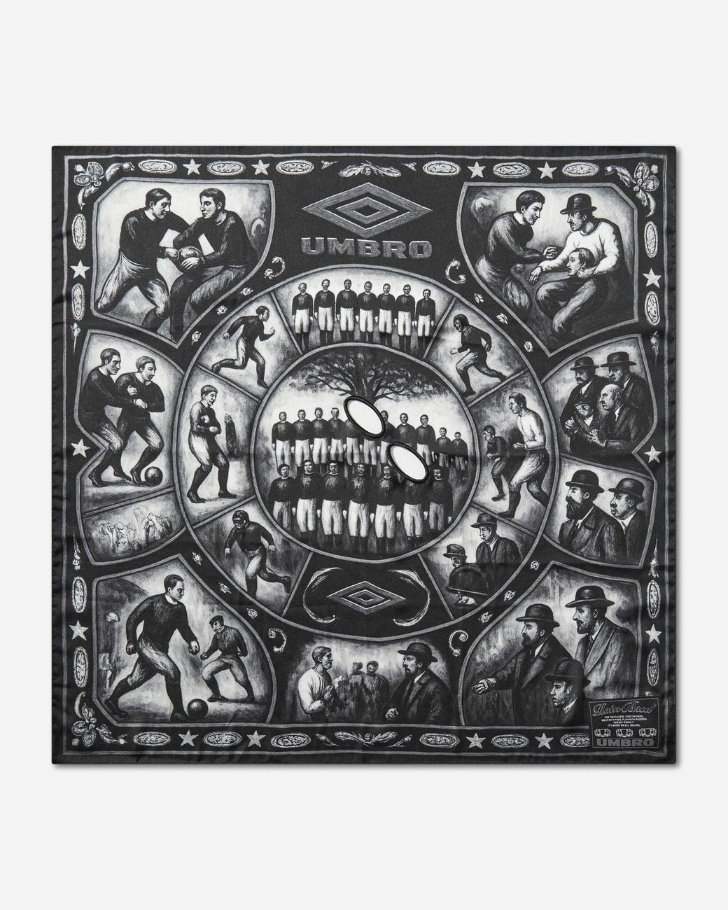 Umbro Black Crowd Masked Foulard for men