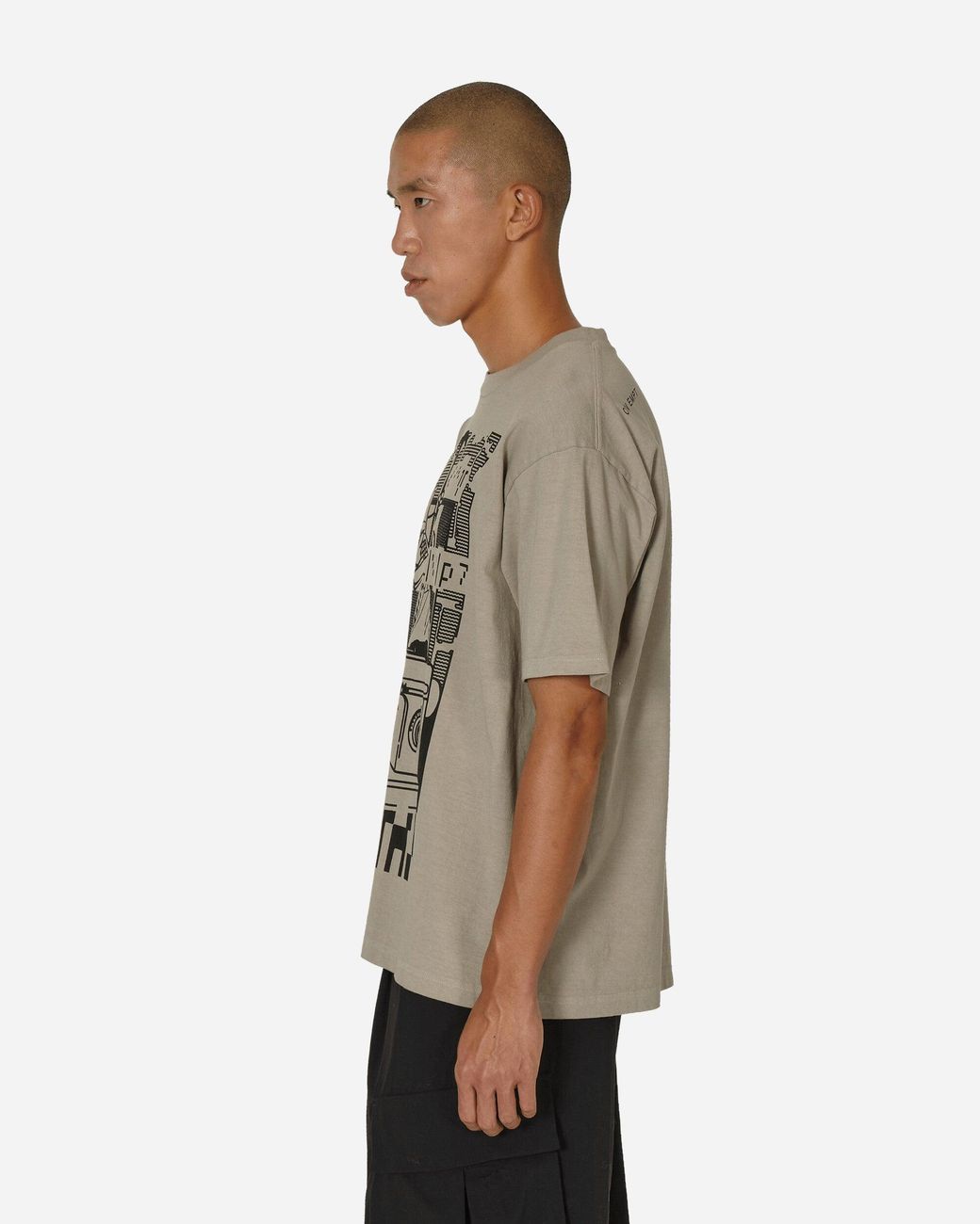 Cav Empt Overdye Md Ced Process T-shirt Grey in Black for Men | Lyst