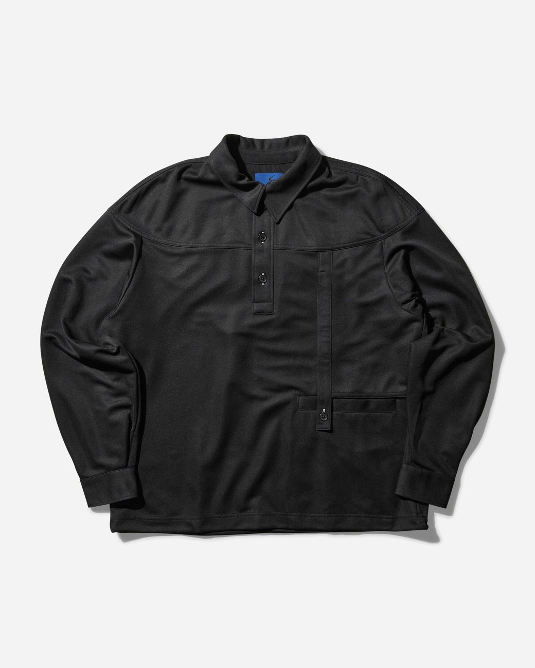 Asics S Novalis Ormosiancy Pullover Anthracite in Black for