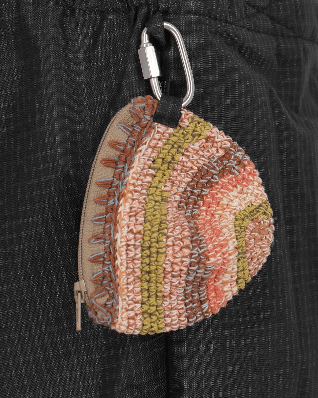 STORY mfg. Large Crossbody Drawstring Port-All Bag Obsidian in