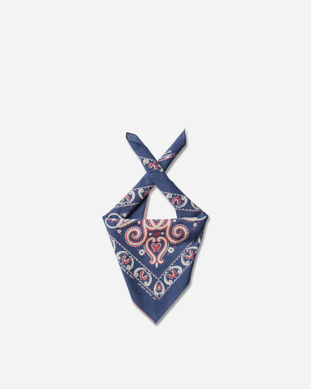 Kapital Blue Fastcolor Selvedge Bandana (sambo Paisley) Navy for men