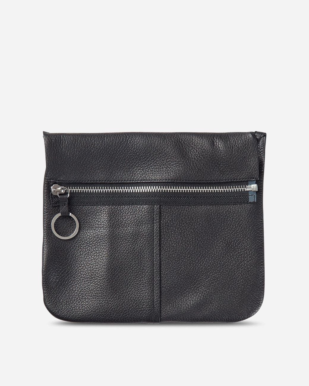 Undercover Black Deerskin Shoulder Bag for men
