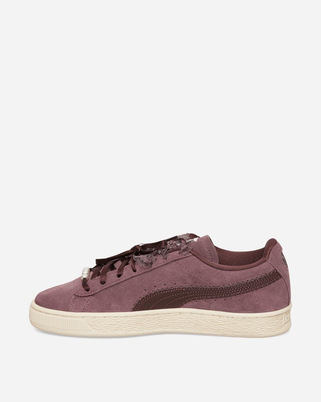 PUMA Brown S Suede Bloom Sneakers Rich Cocoa Chocolate Fondue