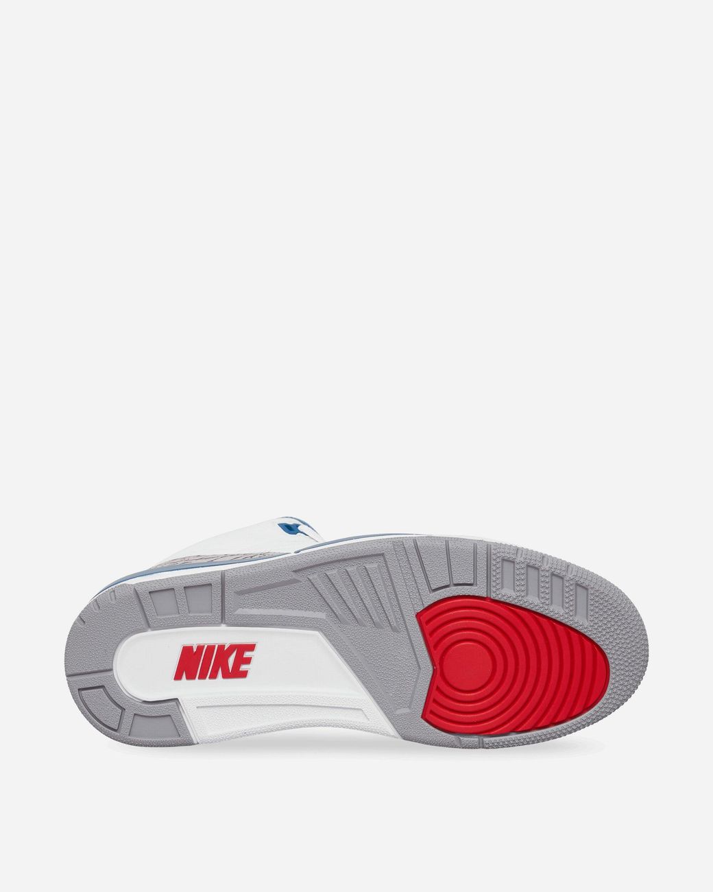Nike Blue Air Jordan 3 Retro Sneakers True for men