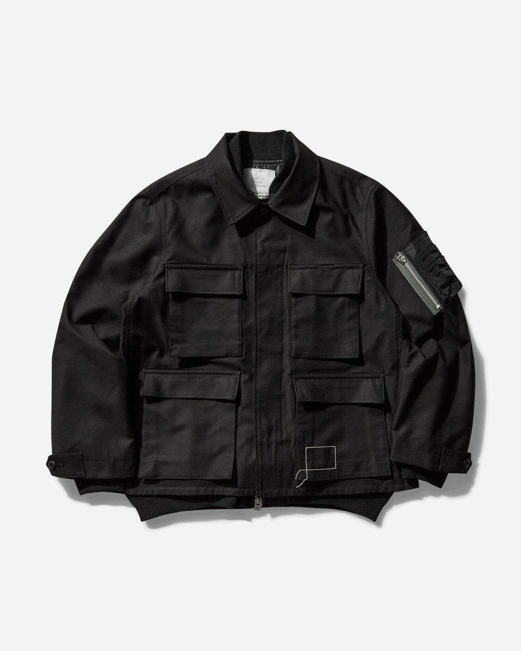 ジャケット・アウター wtaps sacai cotton back satin jacket WTAPS Cotton Back Satin Jacket | sacai Official Store サカイ