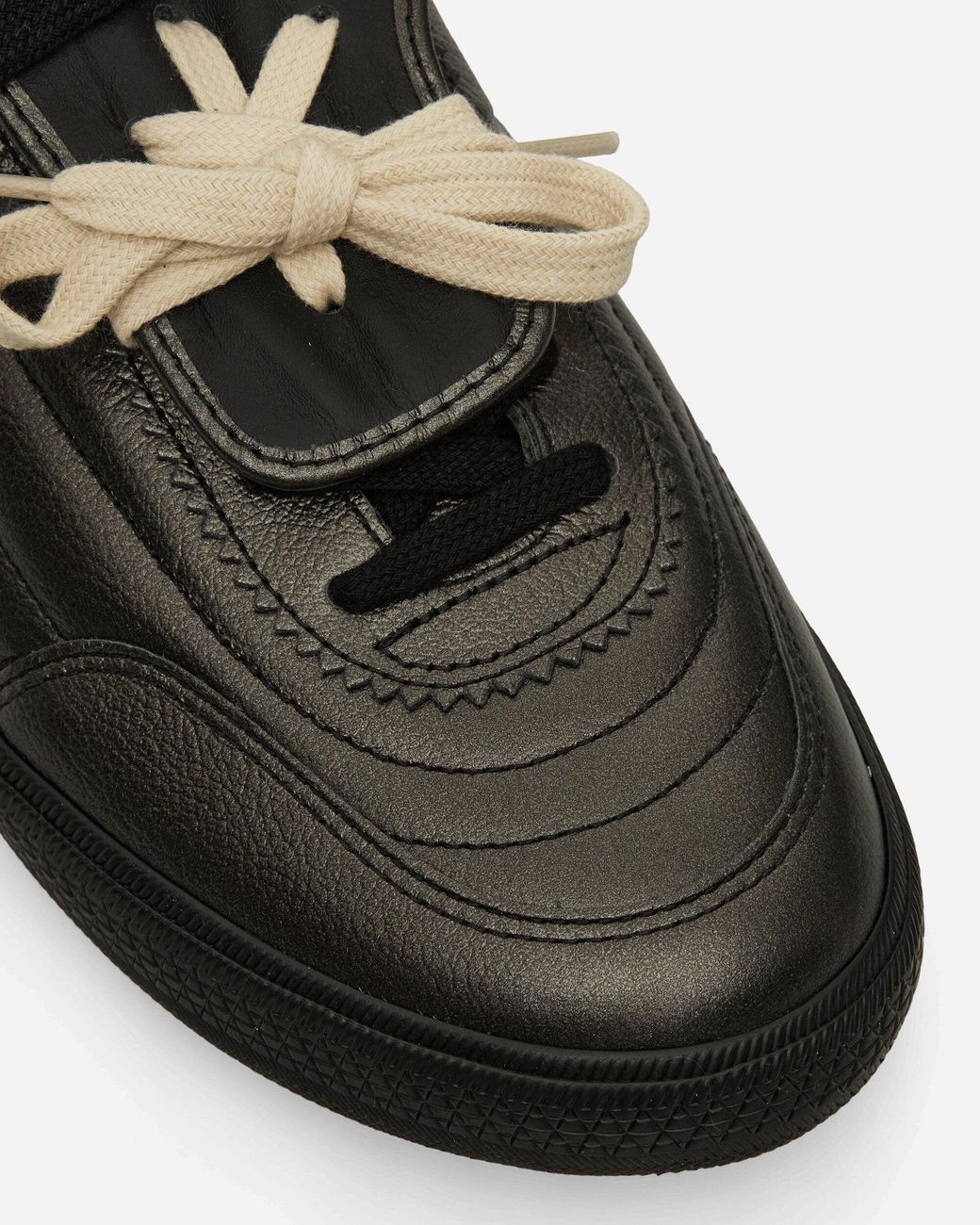 Magliano Black Veja Panenka Leather Sneakers Titanium for men