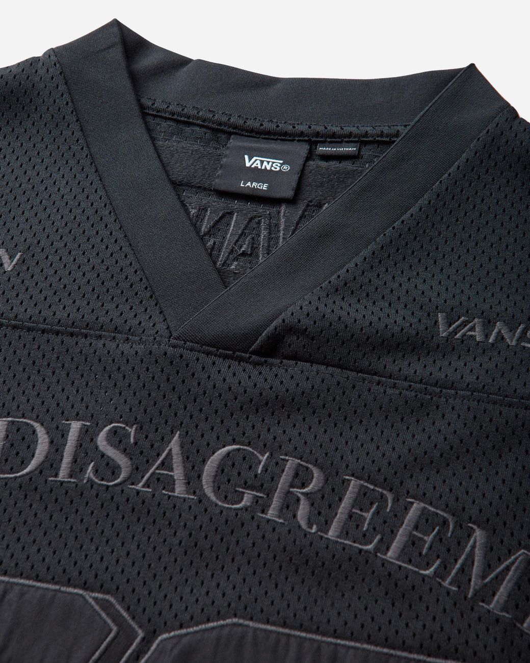 Vans Blue Act Of Disagreement Mesh T-Shirt for men