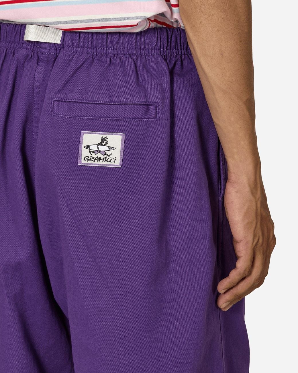always do what you should do Gramicci Jam Shorts in Purple for Men