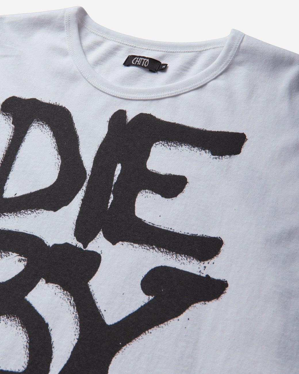 Chio White S Die By The Code T-Shirt for men