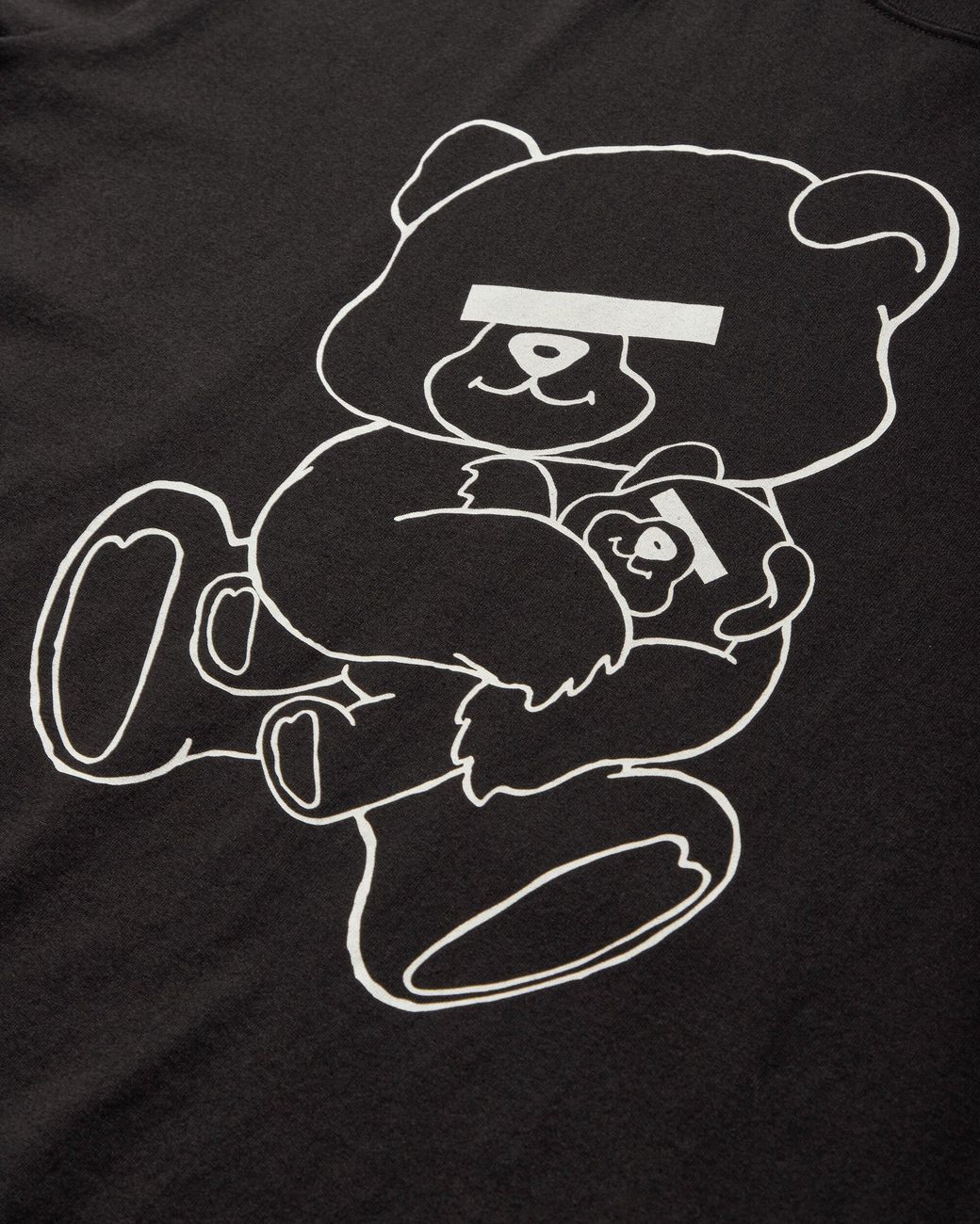 Undercover Black S Teddy Bear Signature T-Shirt for men