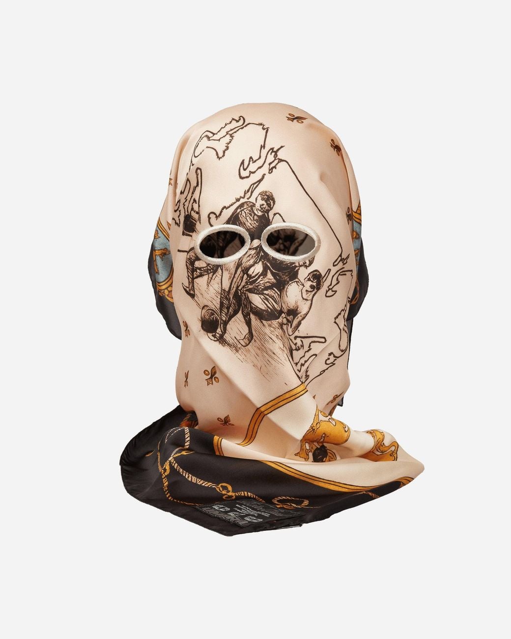 Umbro Black Crest Masked Foulard for men