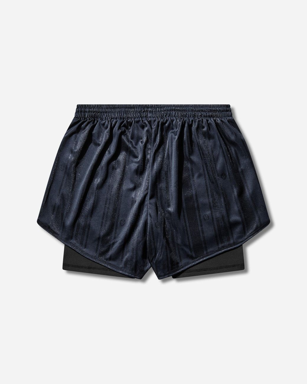 Martine Rose Blue Double Football Shorts for men