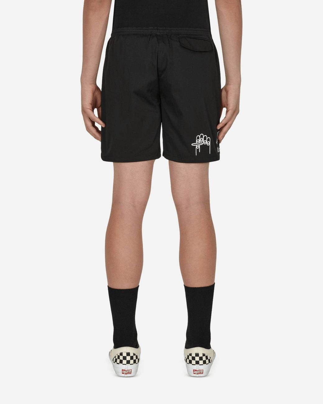 Mister Green Black Land Shorts for men