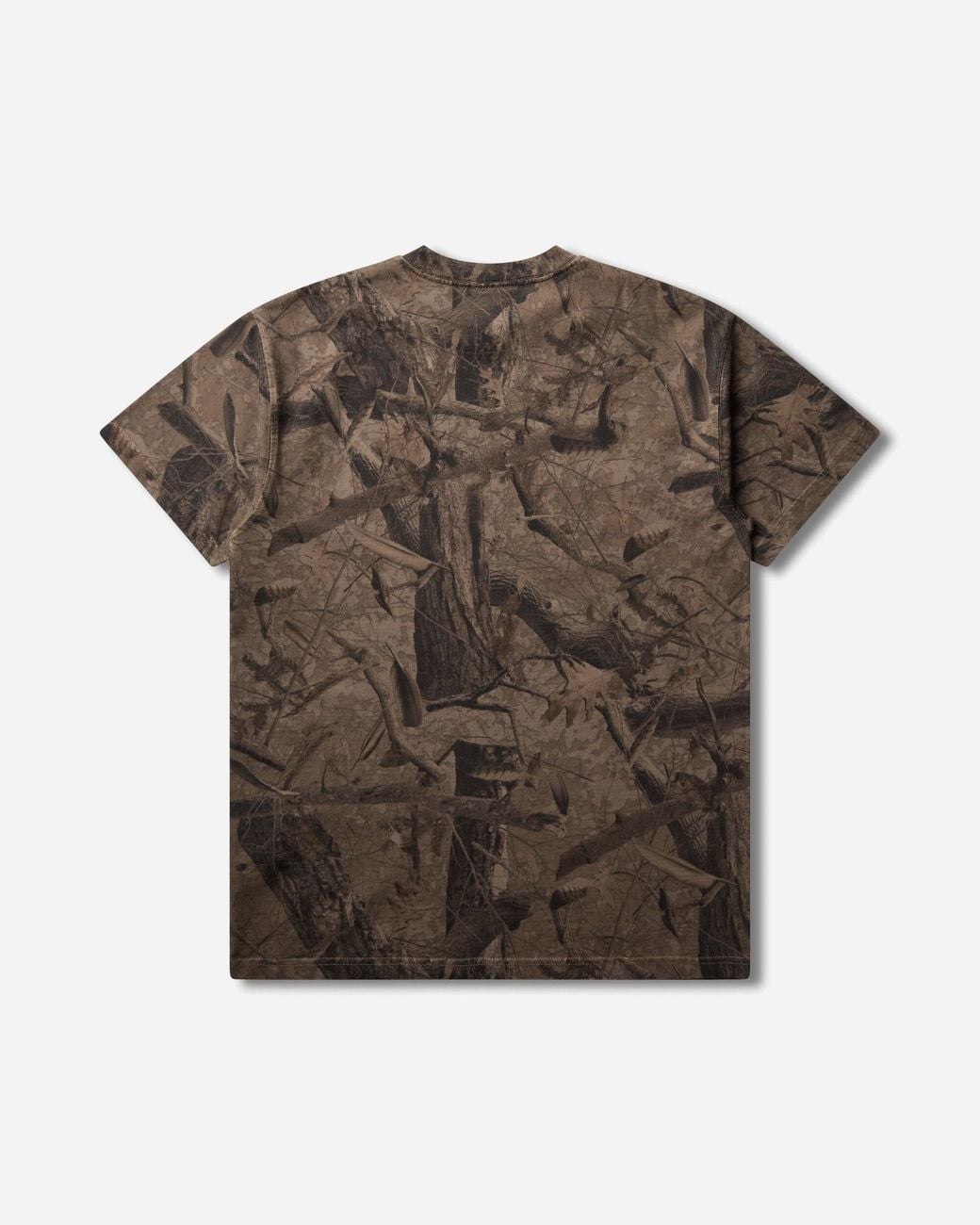 Carhartt Brown Feather Tree Camo T-Shirt Khaki for men