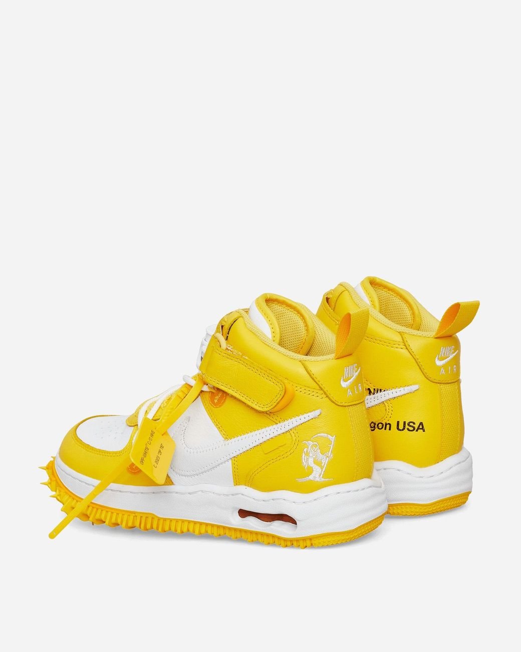 yellow air force 1 mid